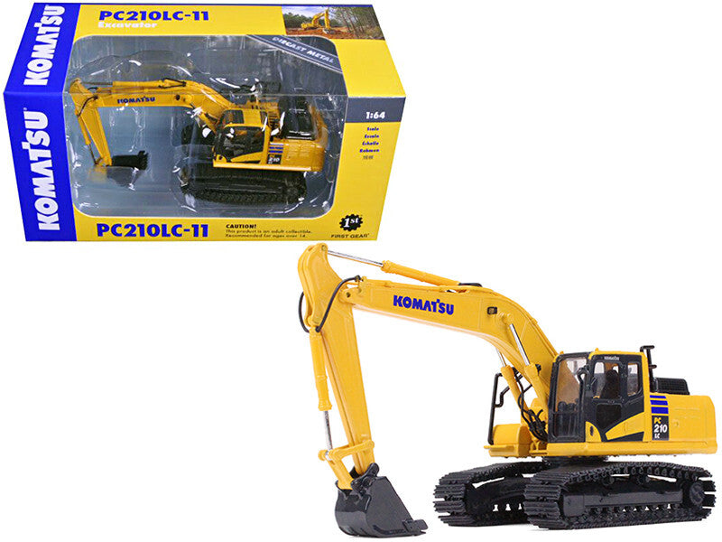 Komatsu PC210LC-11 Excavator 1/64 Diecast Model by First Gear - Premium Komatsu Models from First Gear - Just $121.99! Shop now at Rapidvehicles