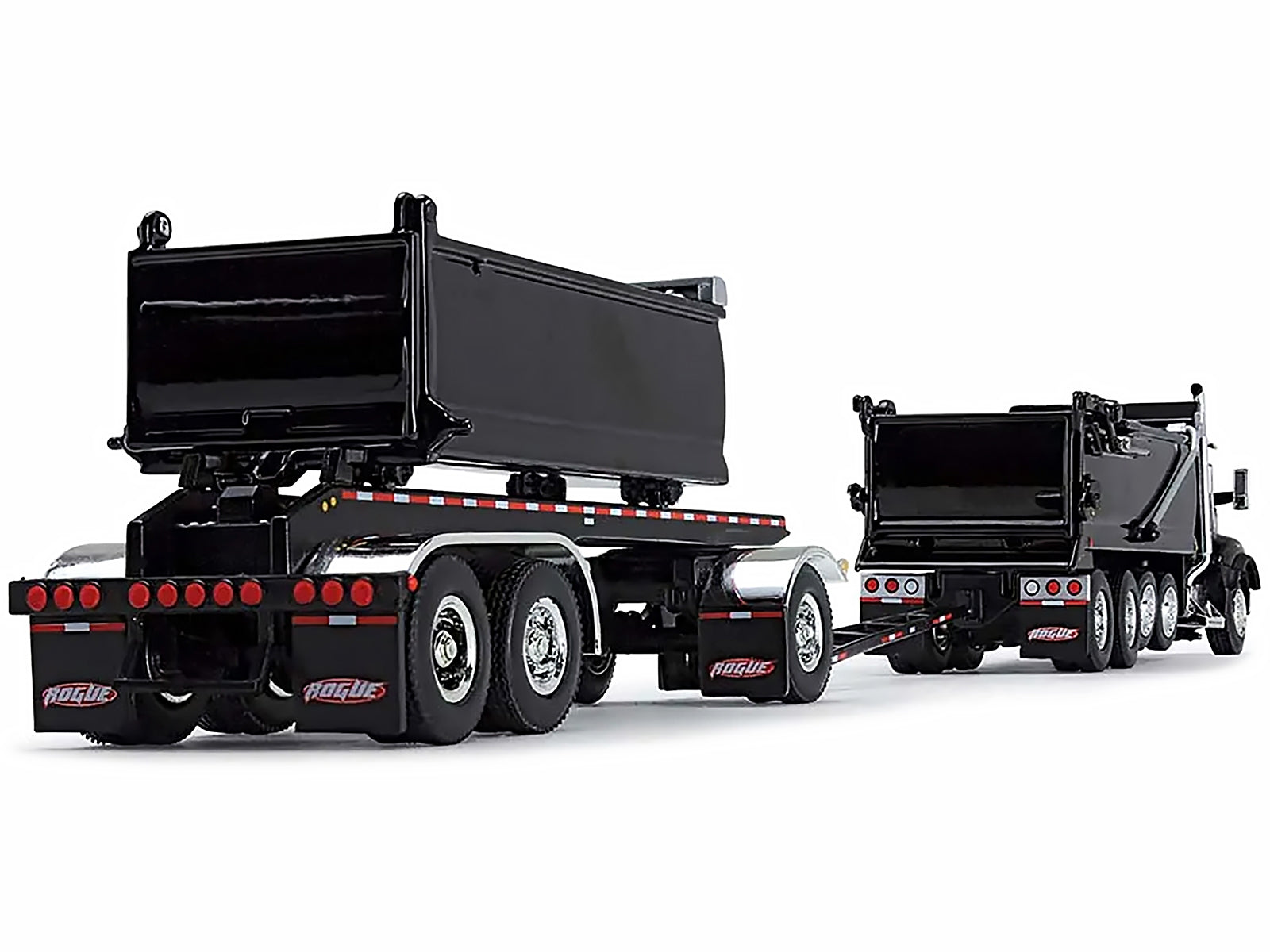 Kenworth T880 Quad-Axle Dump Truck and Rogue Transfer Tandem-Axle - Premium Kenworth Models from First Gear - Just $192.75! Shop now at Rapidvehicles