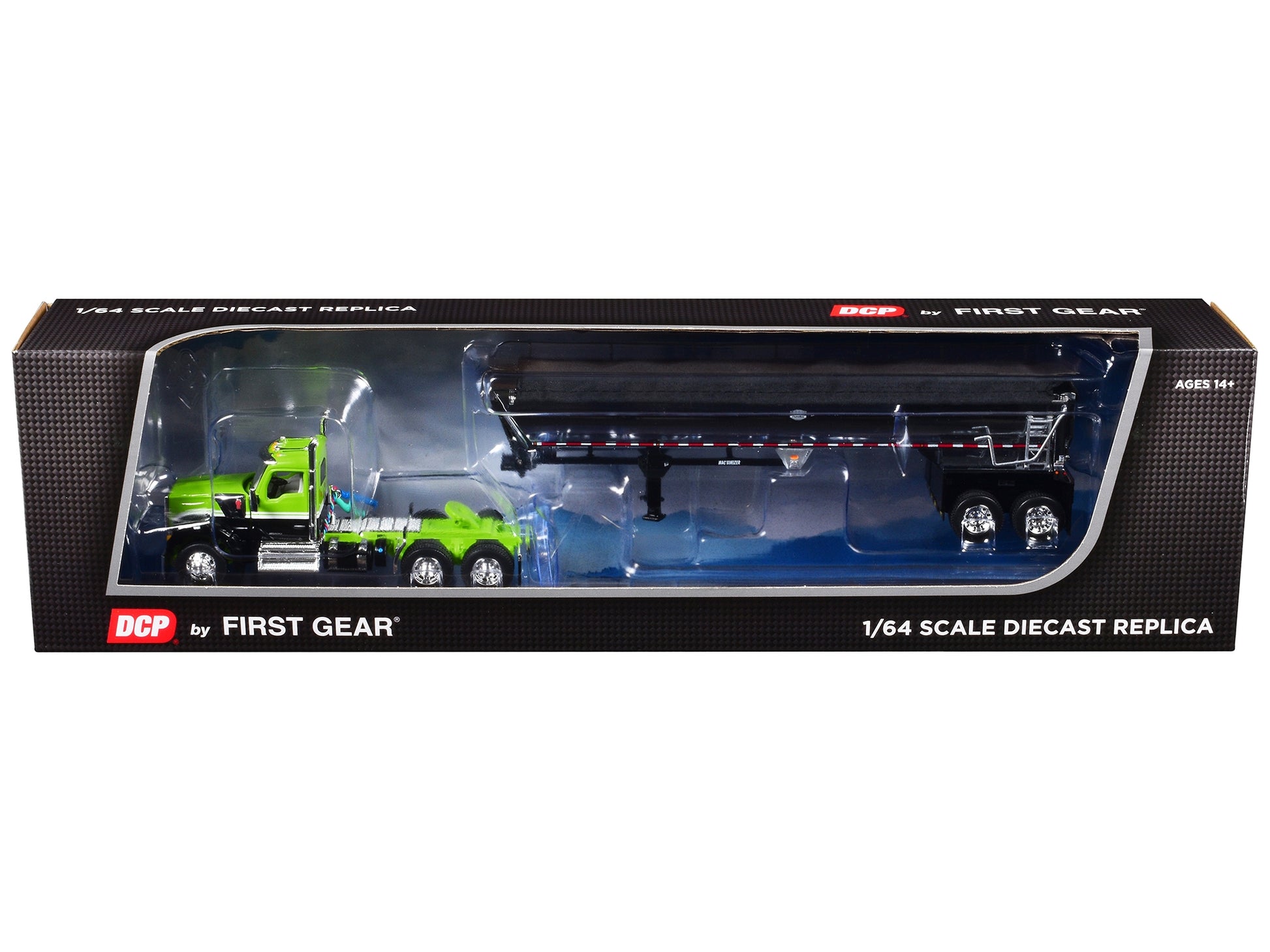 Kenworth W990 Day Cab and MAC Half-Round Tandem-Axle Dump Trailer - Premium Kenworth Models from First Gear - Just $156.78! Shop now at Rapidvehicles