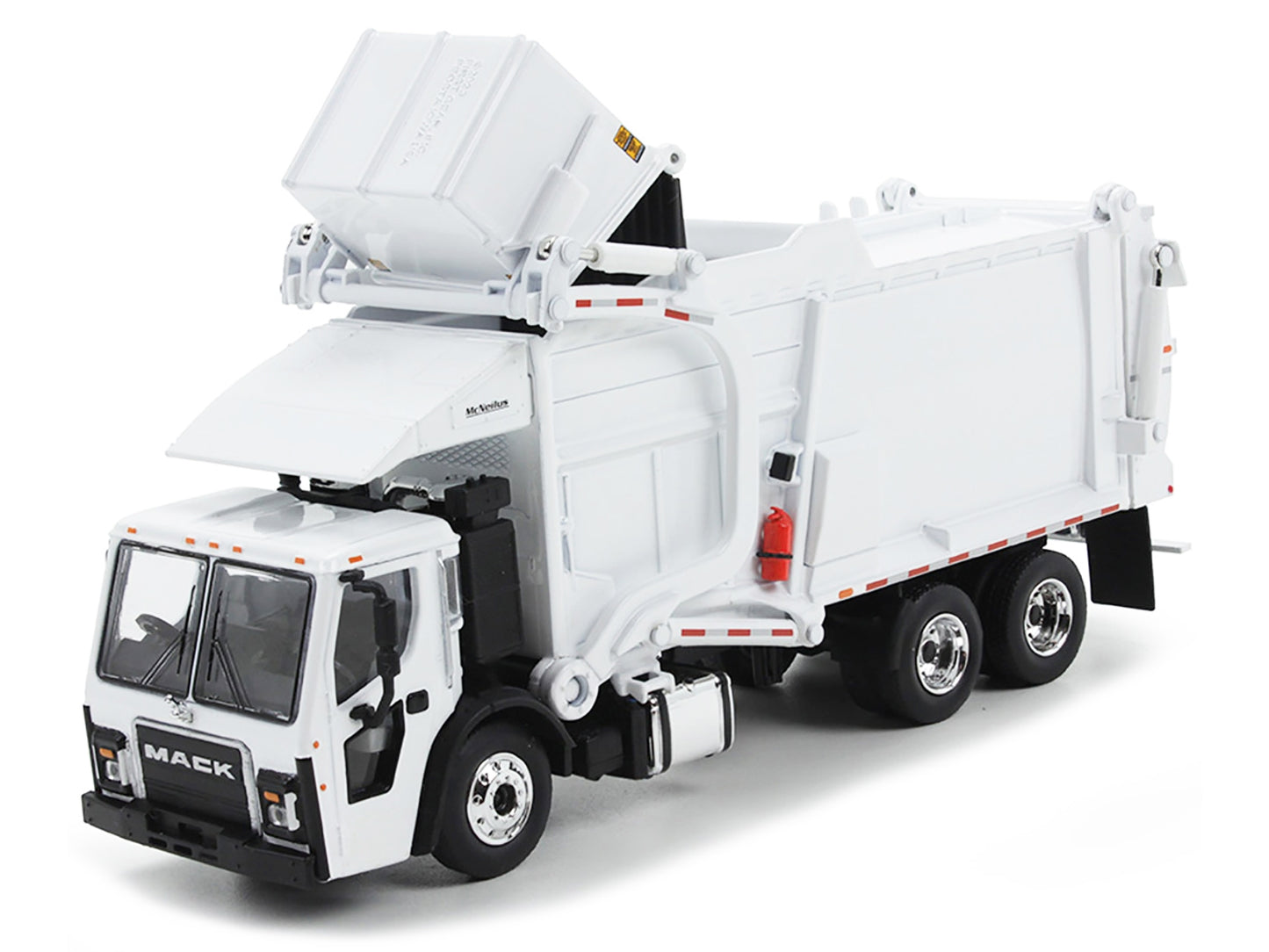 Mack LR Refuse Garbage Truck with McNeilus Meridian Front Loader - Premium Mack Models from First Gear - Just $130.99! Shop now at Rapidvehicles