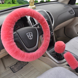 Car Steering Wheel Cover In Winter - Premium Interior Parts from Rapidvehicles - Just $14.56! Shop now at Rapidvehicles