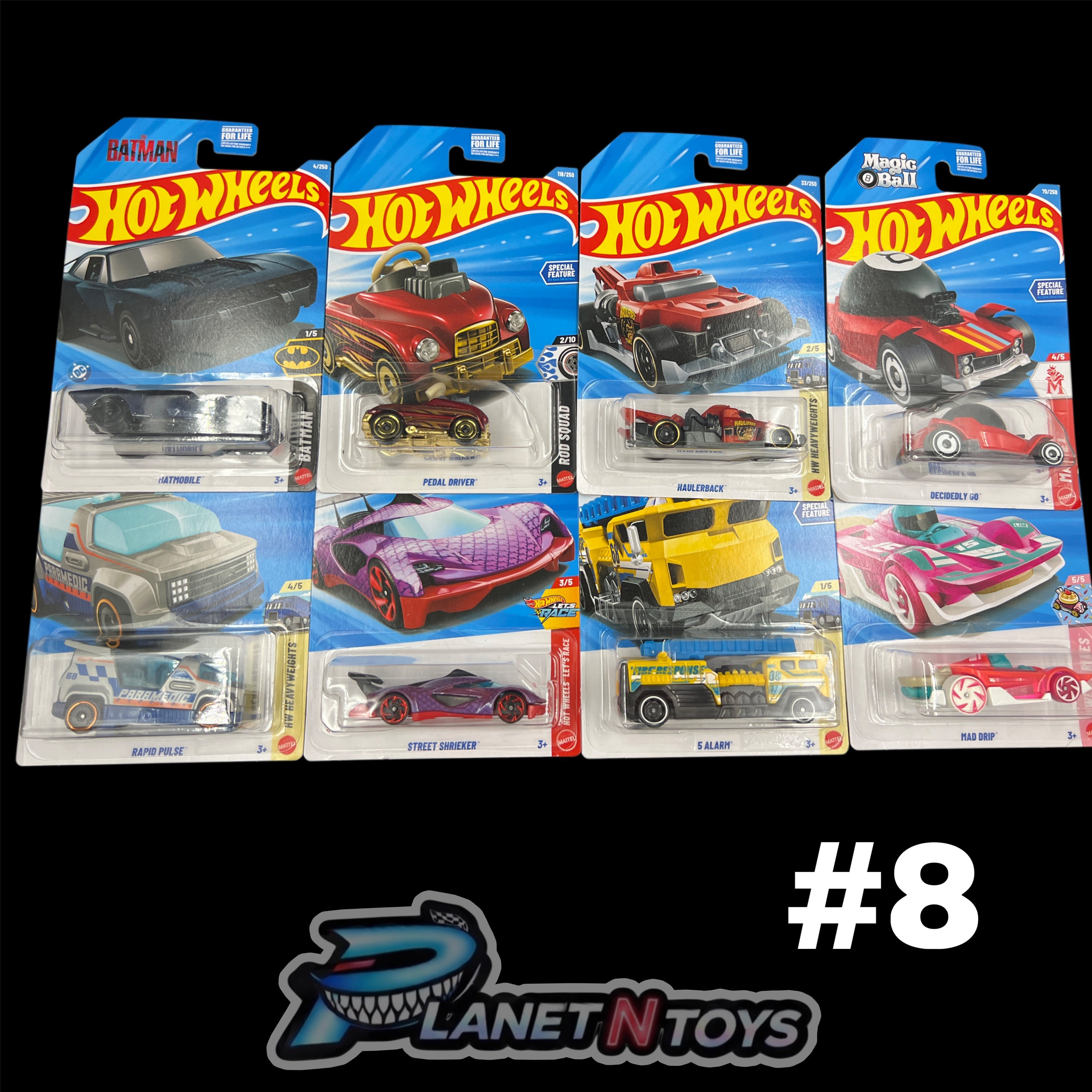 Hot Wheels Fantasy Cars Bundle