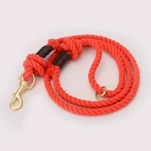 Dog Rope Leash - Ferrari Red - Premium Pets from Scarlet Coco - Just $41.99! Shop now at Rapidvehicles