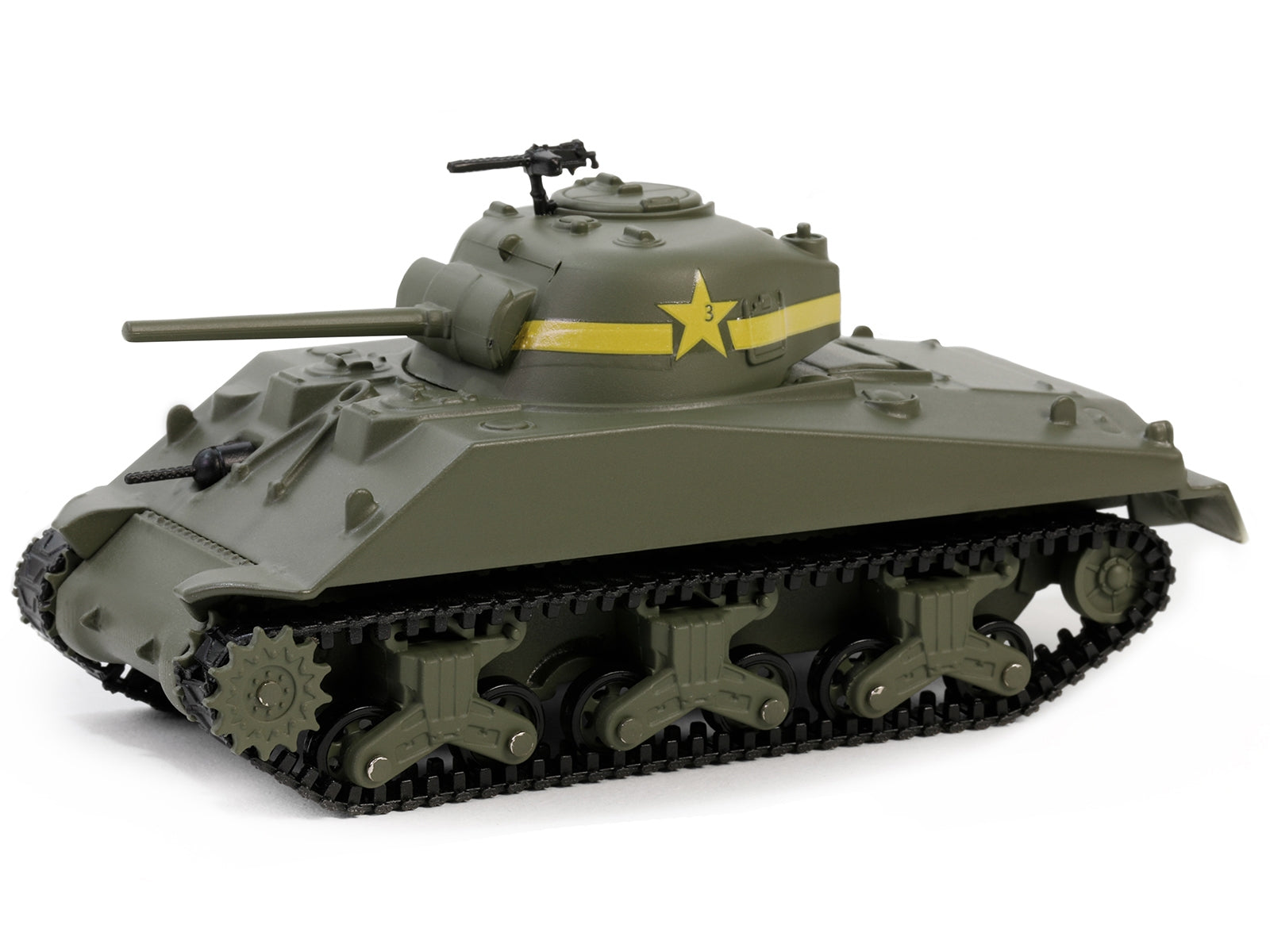 1943 M4 Sherman Tank "13th Armored Regiment 1st Armored Division - Premium Tanks and AFV's from Greenlight - Just $31.99! Shop now at Rapidvehicles