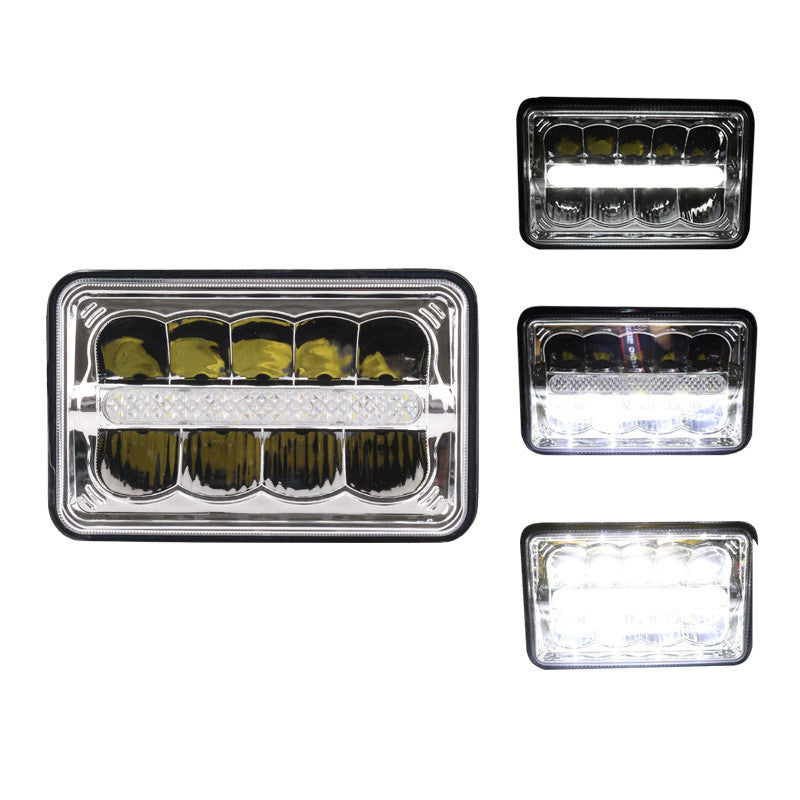 Car Headlight LED Car Light 5 Inch Square Light - Premium Car Lights from Rapidvehicles - Just $59.99! Shop now at Rapidvehicles