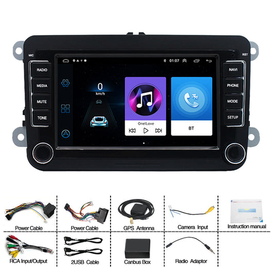 Color: 7INCH, style: 1and32G Carplay - Universal Host Navigator, - Premium Interior Parts from Rapidvehicles - Just $139.99! Shop now at Rapidvehicles