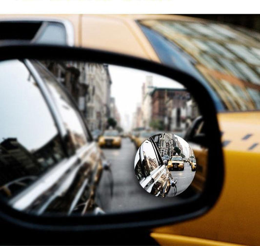 Model: One pair - Car borderless small round mirror 360 degree - Premium Exterior Parts from Rapidvehicles - Just $11.99! Shop now at Rapidvehicles