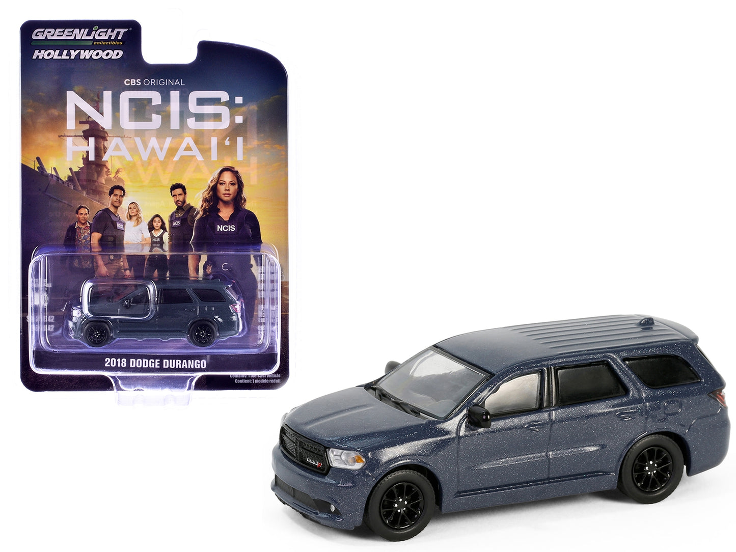 2018 Dodge Durango GT Blacktop Dark Blue Metallic "NCIS: Hawaii" - Premium Movie/TV Series Models from Greenlight - Just $26.09! Shop now at Rapidvehicles