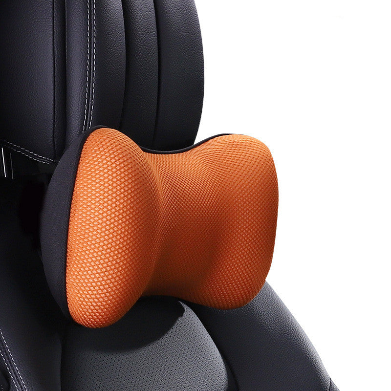 Color: Coffee, style: Headrest - Ergonomic Design Car Headrest Lumbar Space Memory Foam Neck Protector - Premium Automobiles Seat Covers from Rapidvehicles - Just $34.99! Shop now at Rapidvehicles