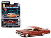 1964 Chevrolet Impala Copper Brown Metallic with Graphics "California Lowriders" Series 2 1/64 Diecast Model Car by Greenlight