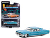 1972 Cadillac Coupe DeVille Custom Light Blue Metallic with White Interior and Graphics "California Lowriders" Series 2 1/64 Diecast Model Car by Greenlight - Premium Cadillac Models from Greenlight - Just $23.45! Shop now at Rapidvehicles