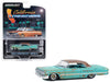 1963 Chevrolet Impala Lowrider Teal Patina (Rusted) with Brown Top and Teal Interior "California Lowriders" Series 3 1/64 Diecast Model Car by Greenlight - Premium Chevrolet Models from Greenlight - Just $23.45! Shop now at Rapidvehicles