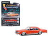 1989 Chevrolet Caprice Classic Lowrider Custom Red Orange with Yellow Stripes "California Lowriders" Series 3 1/64 Diecast Model Car by Greenlight - Premium Chevrolet Models from Greenlight - Just $23.45! Shop now at Rapidvehicles