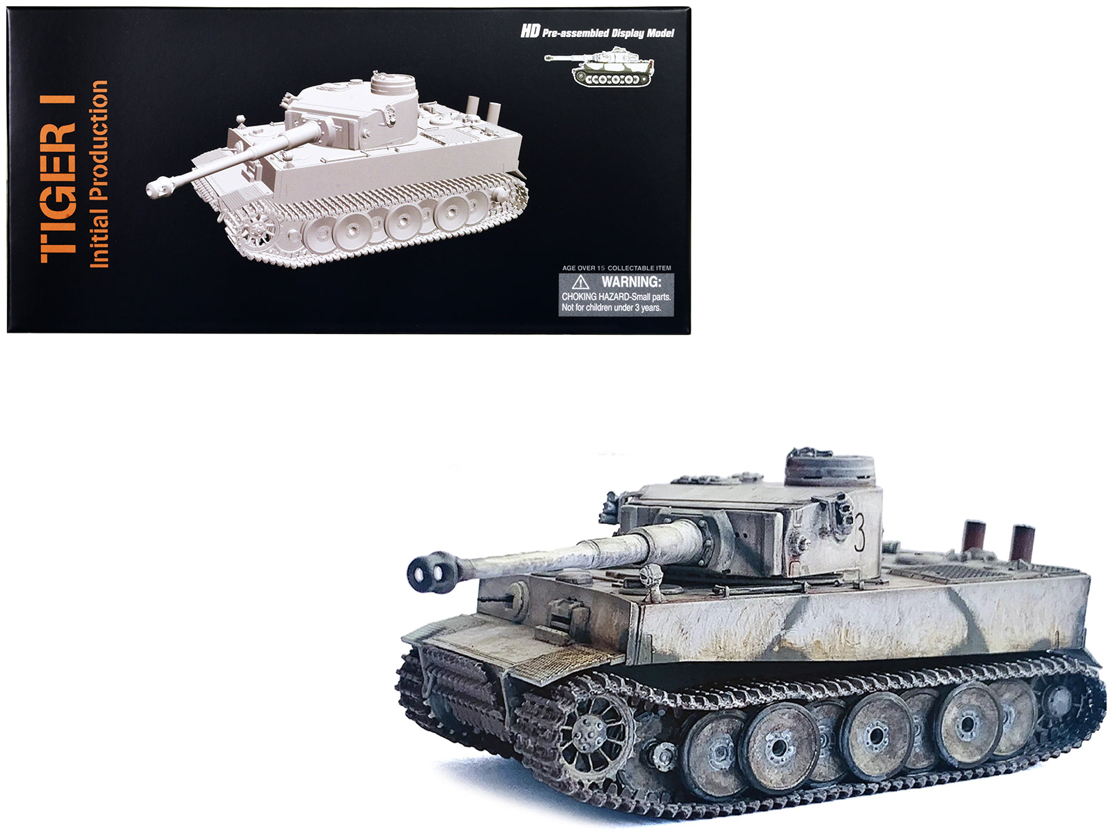 Germany Tiger I Initial Production Tank "s.Pz.Abt.502 Mishkino" (1943) "NEO Dragon Armor" Series 1/72 Plastic Model by Dragon Models free shipping USA