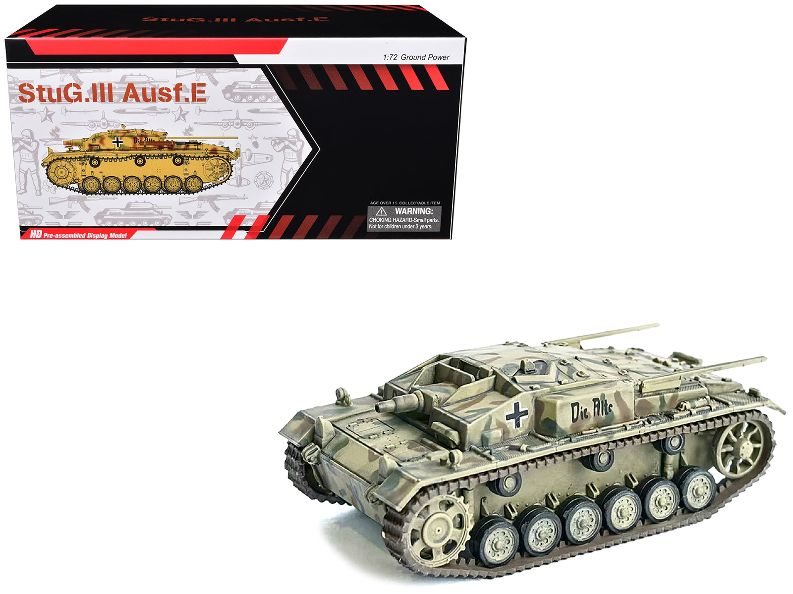 Germany StuG.III Ausf.E Tank "Kampfgruppe Schill Slovakia" (1944) "NEO Dragon Armor" Series 1/72 Plastic Model by Dragon Models free shipping USA