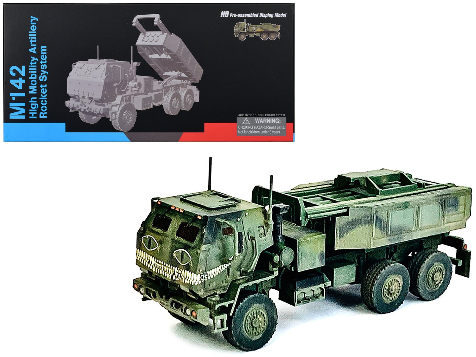 Ukraine M142 High Mobility Artillery Rocket System (HIMARS) Green Camouflage with Cat Face Graphic "NEO Dragon Armor" Series 1/72 Plastic Model by Dragon Models - Premium Tanks and AFV's from Dragon Models - Just $80.54! Shop now at Rapidvehicles