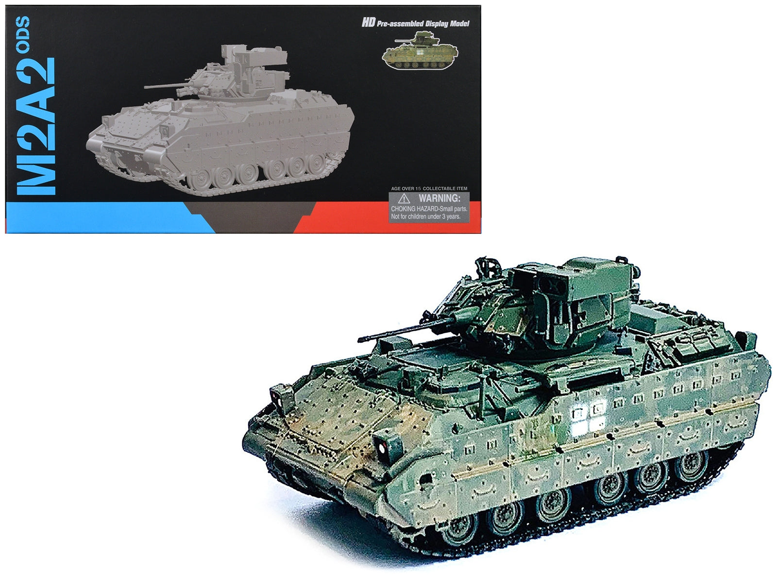 Ukraine M2A2 ODS Light Tank Green Camouflage (Weathered) "NEO - Premium Tanks and AFV's from Dragon Models - Just $97.19! Shop now at Rapidvehicles