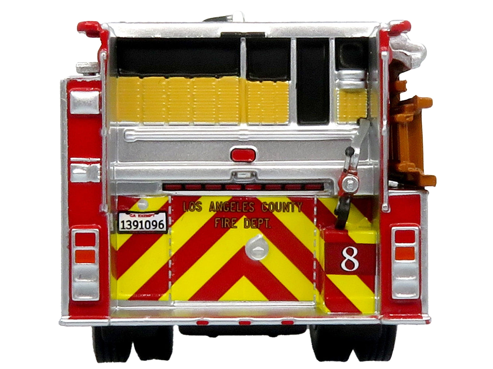 KME Predator Fire Engine #8 "Los Angeles County Fire Department" - Premium Fire and Rescue Models from Iconic Replicas - Just $138.59! Shop now at Rapidvehicles