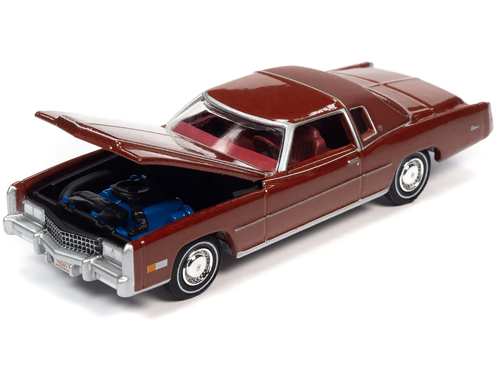 1975 Cadillac Eldorado Firethorn Red Metallic with Rear Section - Premium Cadillac Models from Autoworld - Just $25.99! Shop now at Rapidvehicles