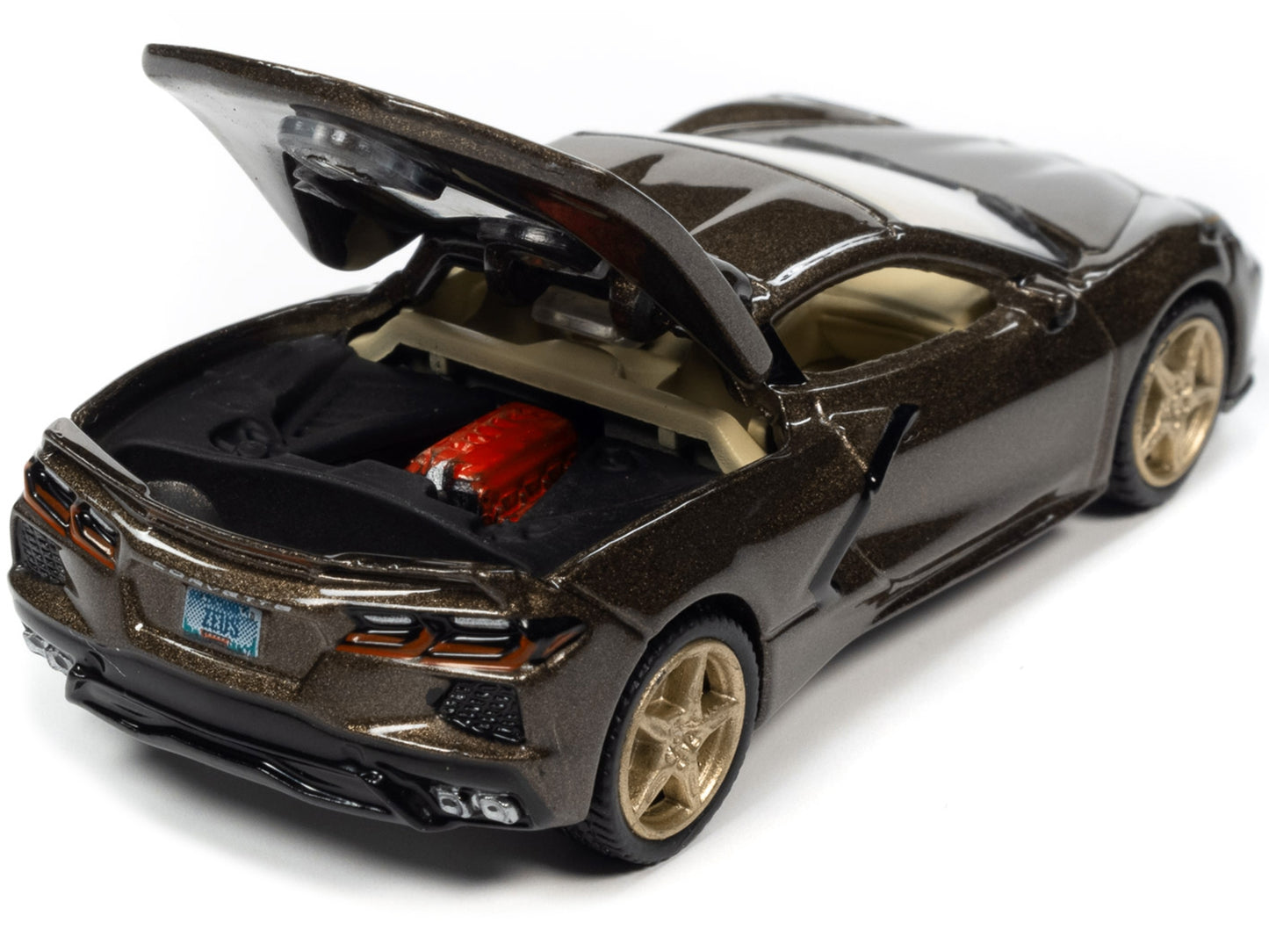 2020 Chevrolet Corvette Zeus Bronze Metallic "Sports Cars" - Premium Corvette Models from Autoworld - Just $25.07! Shop now at Rapidvehicles