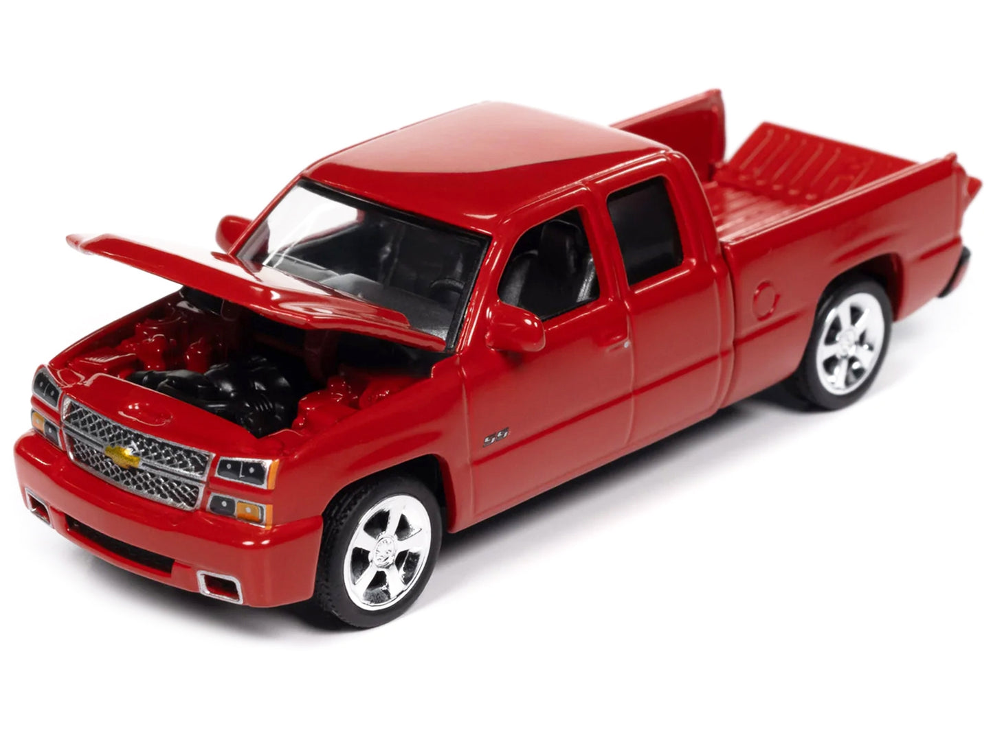 2006 Chevrolet Silverado SS Pickup Truck Victory Red "Muscle - Premium Pickup Trucks Models from Autoworld - Just $28.79! Shop now at Rapidvehicles