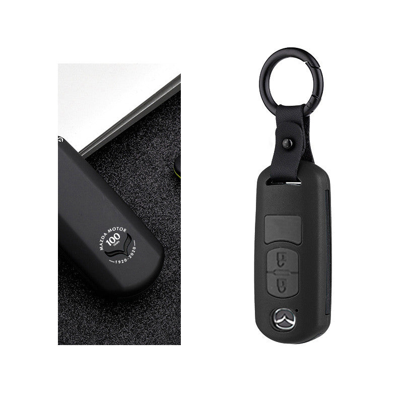 Color: 2buttons - Mazda 3 Angkesaila CX-4 Atez CX-5CX-8 special - Premium Key Case for Car from Rapidvehicles - Just $27.99! Shop now at Rapidvehicles