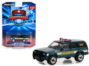 1998 Jeep Cherokee Blue "Greenport Rescue Squad Paramedic Greenport New York" "First Responders" Series 1 1/64 Diecast Model Car by Greenlight - Premium Jeep Models from Greenlight - Just $22.99! Shop now at Rapidvehicles