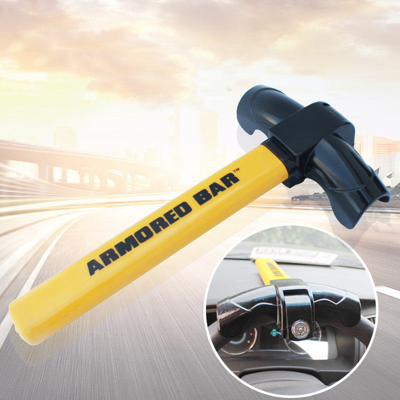 T-shaped car steering wheel lock - Premium Interior Parts from Rapidvehicles - Just $42.29! Shop now at Rapidvehicles