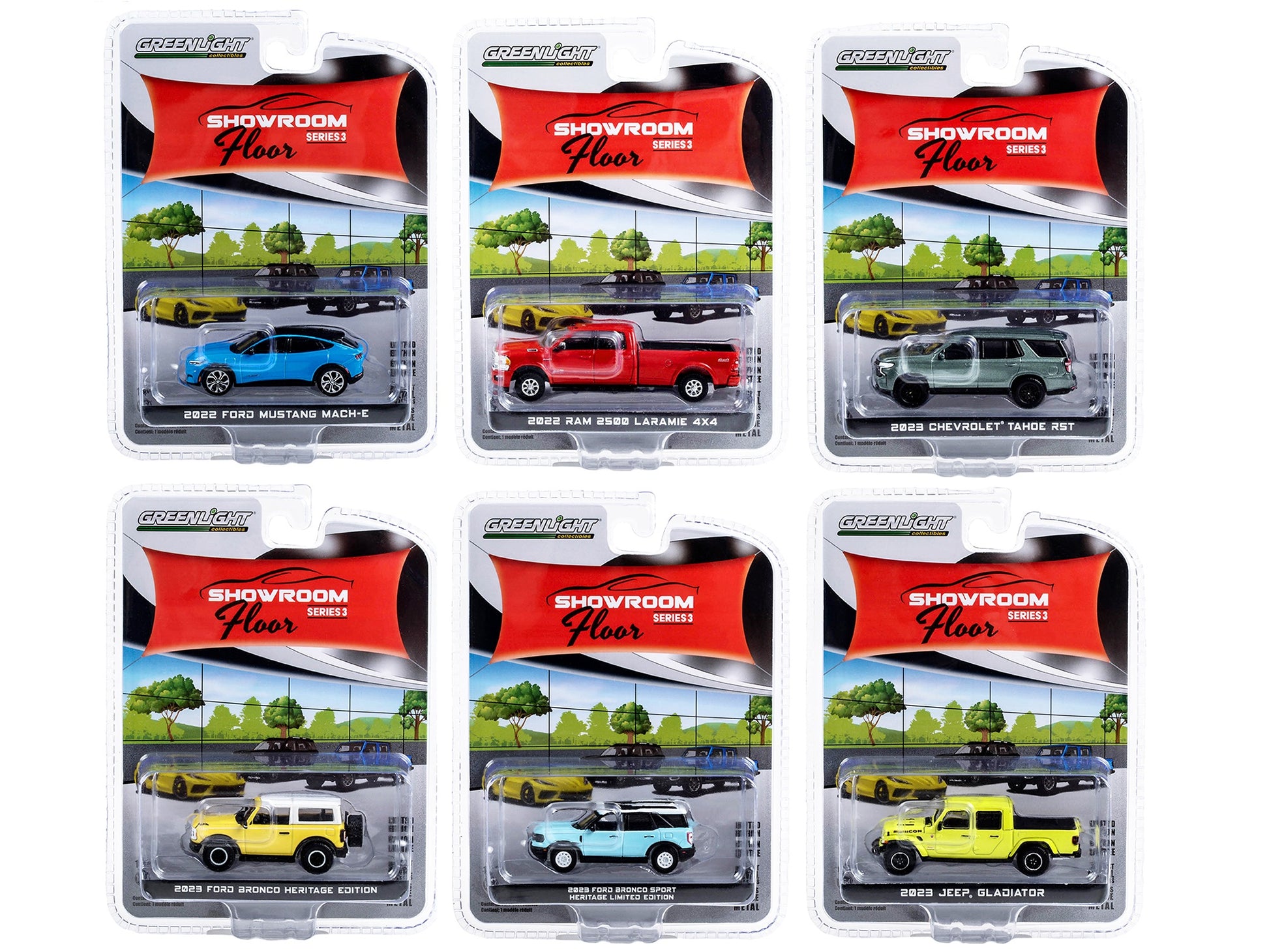 "Showroom Floor" Set of 6 Cars Series 3 1/64 Diecast Model Cars - Premium 1/64 Scale Sets from Greenlight - Just $80.99! Shop now at Rapidvehicles