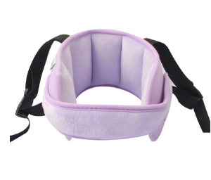 Color: Purple - Child Car Safety Seat Head Support Head Sleep Auxiliary Belt - Premium Interior Parts from Rapidvehicles - Just $17.33! Shop now at Rapidvehicles