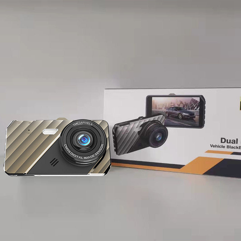 4 Inch Front And Rear Dual Lens Dashcam - Premium Car Mirror Video from Rapidvehicles - Just $59.99! Shop now at Rapidvehicles