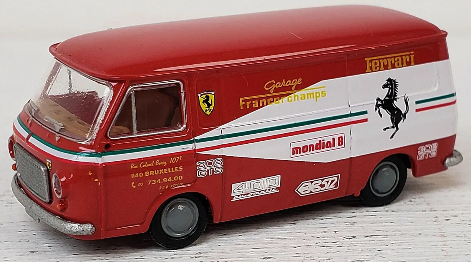 Brekina NEW HO 1/87 Fiat 238 Panel Van Garage Franchorchamps - Premium  from Rapidvehicles - Just $58.49! Shop now at Rapidvehicles