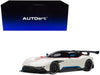 Aston Martin Vulcan Stratus White with Red and Blue Stripes 1/18 Model Car by Autoart - Premium Aston Martin Models from Autoart - Just $309.83! Shop now at Rapidvehicles