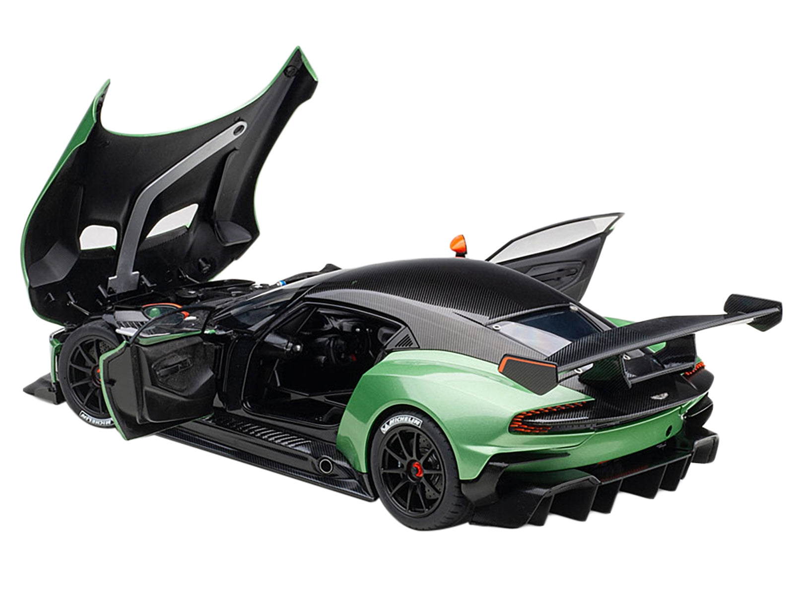 Aston Martin Vulcan Apple Tree Green Metallic with Orange Accents - Premium Aston Martin Models from Autoart - Just $322.19! Shop now at Rapidvehicles