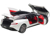 Aston Martin DB11 Morning Frost White Metallic with Black Top and Red Interior 1/18 Model Car by Autoart - Premium Aston Martin Models from Autoart - Just $271.76! Shop now at Rapidvehicles