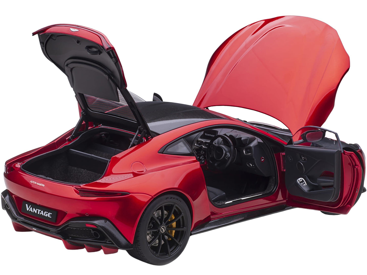 2019 Aston Martin Vantage RHD (Right Hand Drive) Hyper Red - Premium Aston Martin Models from Autoart - Just $307.79! Shop now at Rapidvehicles