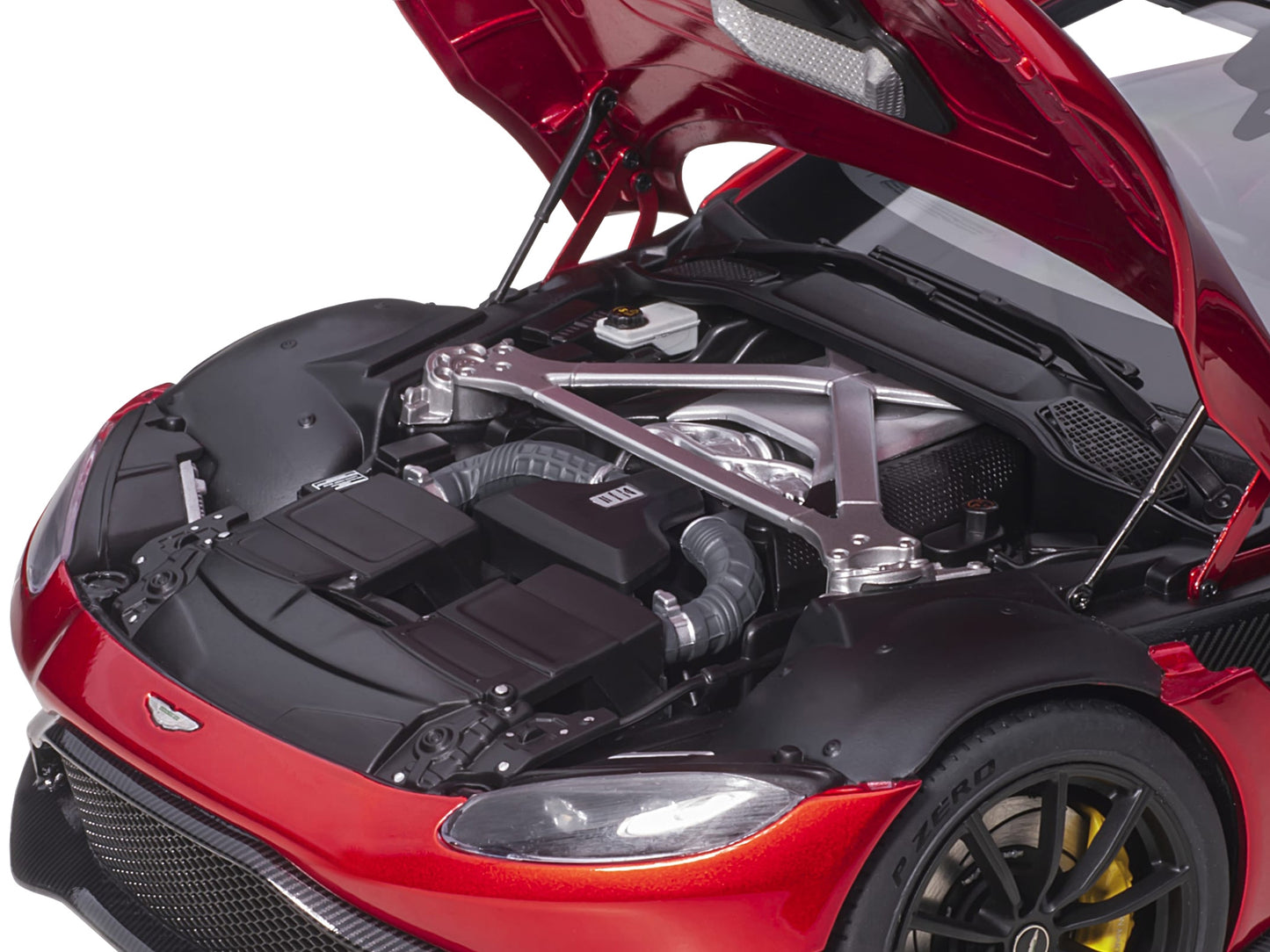 2019 Aston Martin Vantage RHD (Right Hand Drive) Hyper Red - Premium Aston Martin Models from Autoart - Just $307.79! Shop now at Rapidvehicles