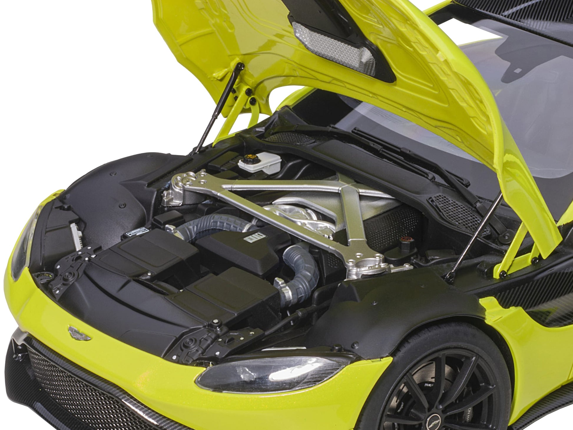 2019 Aston Martin Vantage RHD (Right Hand Drive) Lime Essence - Premium Aston Martin Models from Autoart - Just $307.79! Shop now at Rapidvehicles