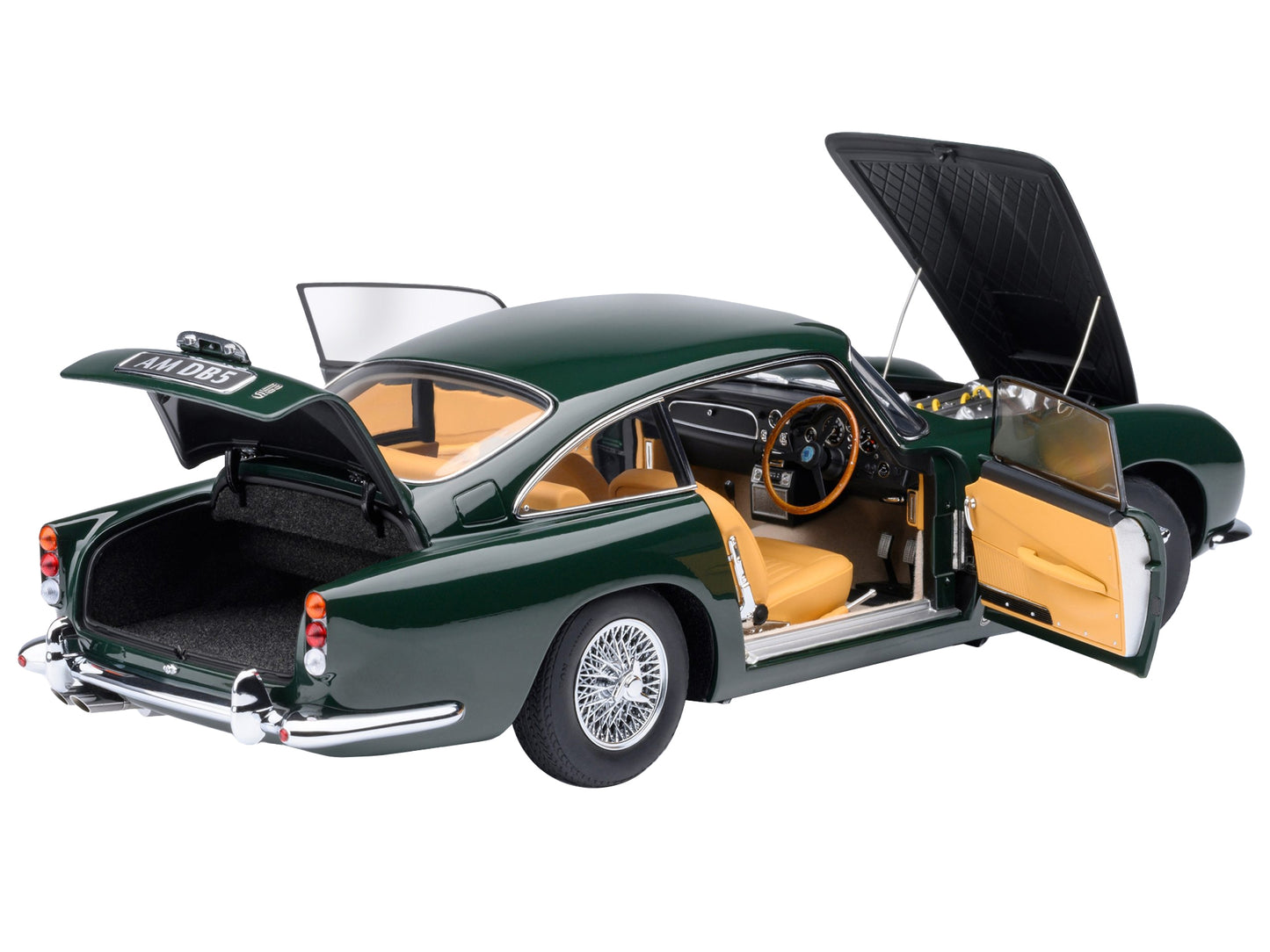 Aston Martin DB5 RHD (Right Hand Drive) British Racing Green 1/18 - Premium Aston Martin Models from Autoart - Just $322.19! Shop now at Rapidvehicles