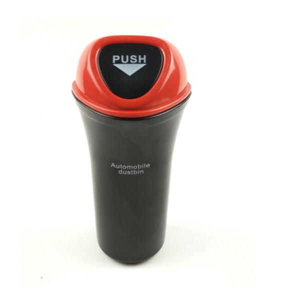 Color: Orange red - Car Trash Bin - Premium Interior Parts from Rapidvehicles - Just $15.99! Shop now at Rapidvehicles