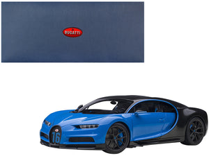 2019 Bugatti Chiron Sport French Racing Blue and Carbon 1/18 Model Car by Autoart - Premium Bugatti Models from Autoart - Just $320.99! Shop now at Rapidvehicles