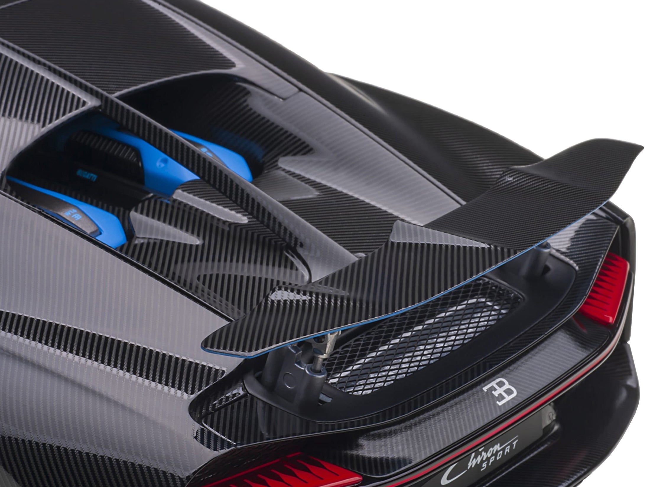 2019 Bugatti Chiron Sport French Racing Blue and Carbon 1/18 Model Car by Autoart - Premium Bugatti Models from Autoart - Just $320.99! Shop now at Rapidvehicles