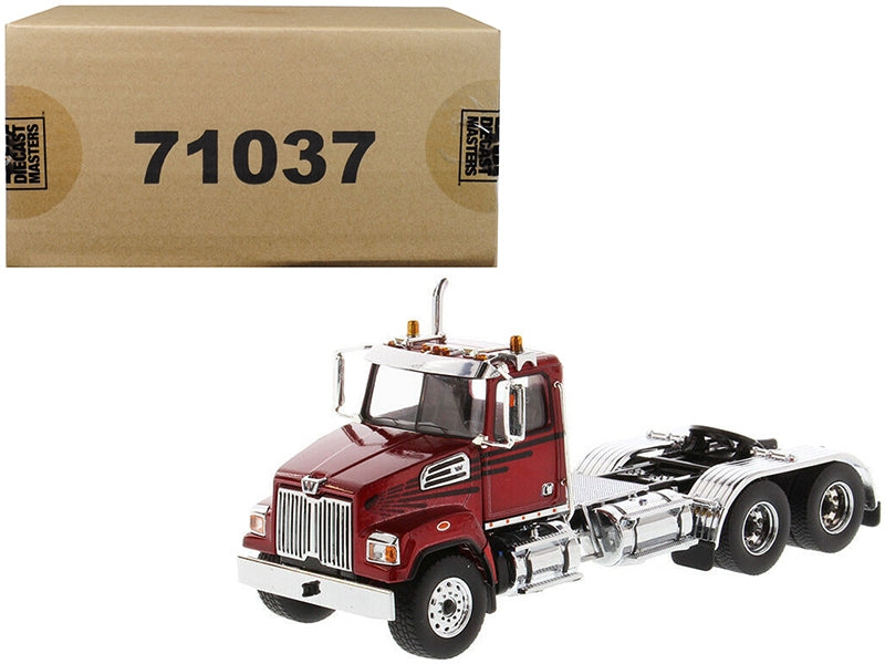 Western Star 4700 SF Tandem Day Cab Tractor Metallic Red 1/50 - Premium Western Star from Diecast Masters - Just $97.19! Shop now at Rapidvehicles