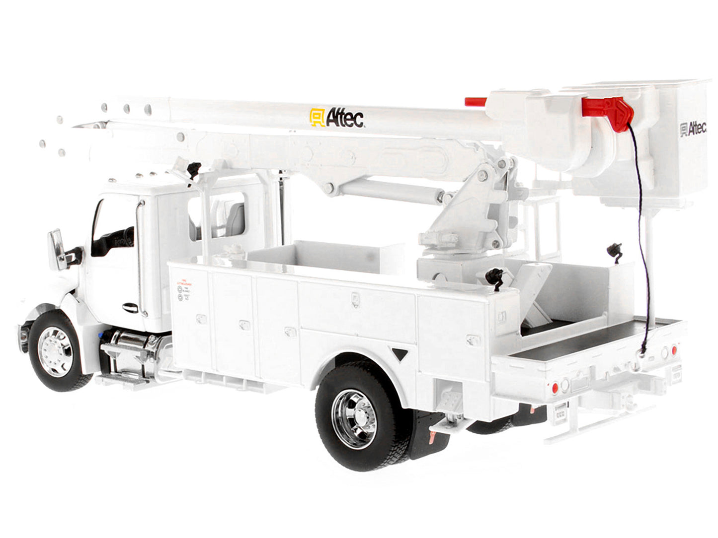 Kenworth T380 with Altec AA55 Aerial Service Truck White - Premium Kenworth Models from Diecast Masters - Just $182.69! Shop now at Rapidvehicles