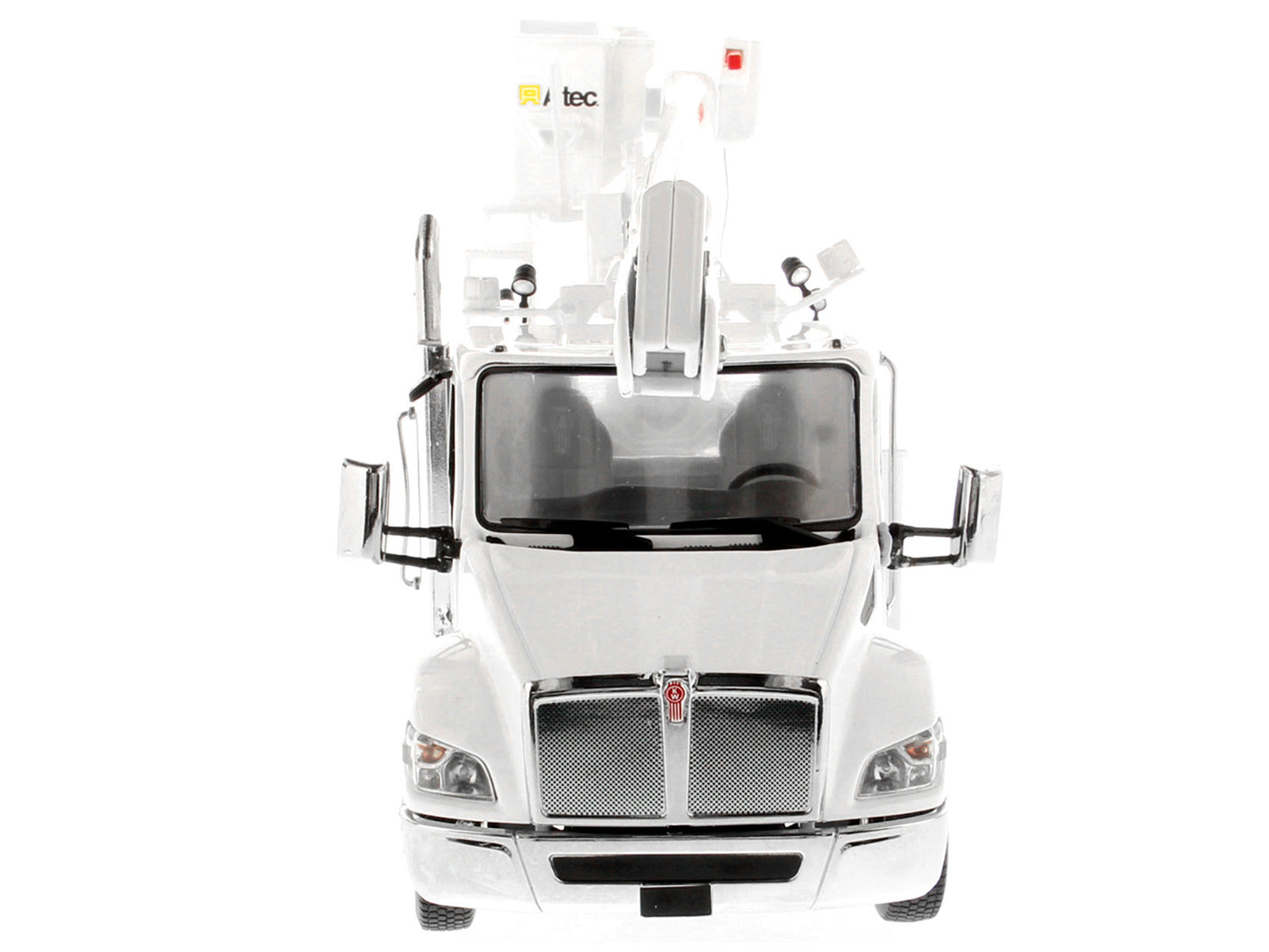 Kenworth T380 with Altec AA55 Aerial Service Truck White - Premium Kenworth Models from Diecast Masters - Just $182.69! Shop now at Rapidvehicles