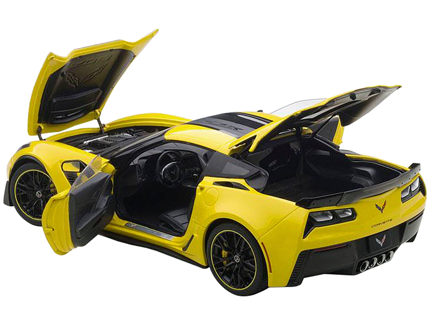 2016 Chevrolet Corvette C7 Z06 C7R Edition Corvette Racing Yellow - Premium Corvette Models from Autoart - Just $252.89! Shop now at Rapidvehicles