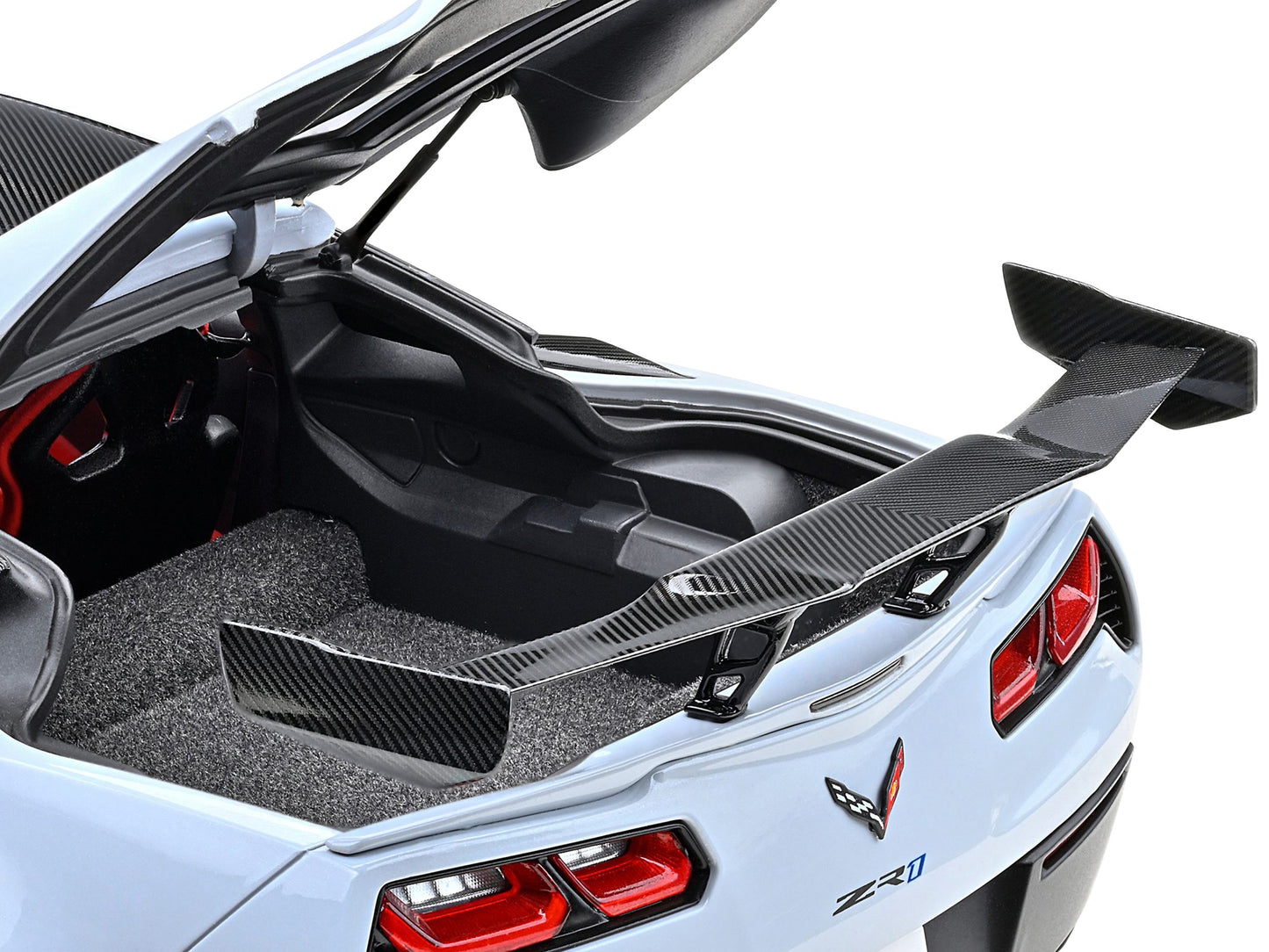 2019 Chevrolet Corvette C7 ZR1 Ceramic Matrix Gray Metallic with - Premium Corvette Models from Autoart - Just $307.79! Shop now at Rapidvehicles