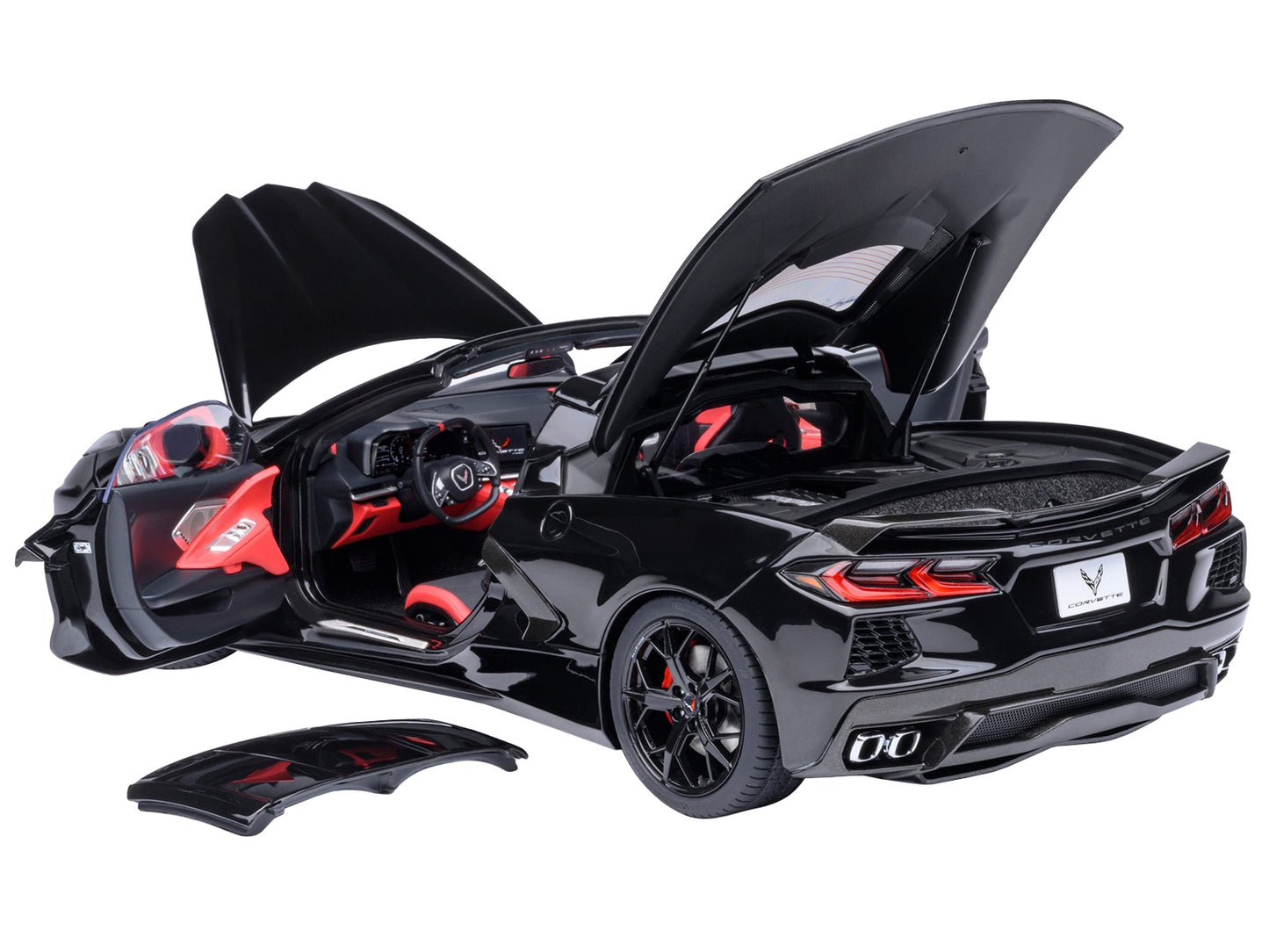 2020 Chevrolet Corvette C8 Stingray Black 1/18 Model Car by - Premium Corvette Models from Autoart - Just $307.79! Shop now at Rapidvehicles