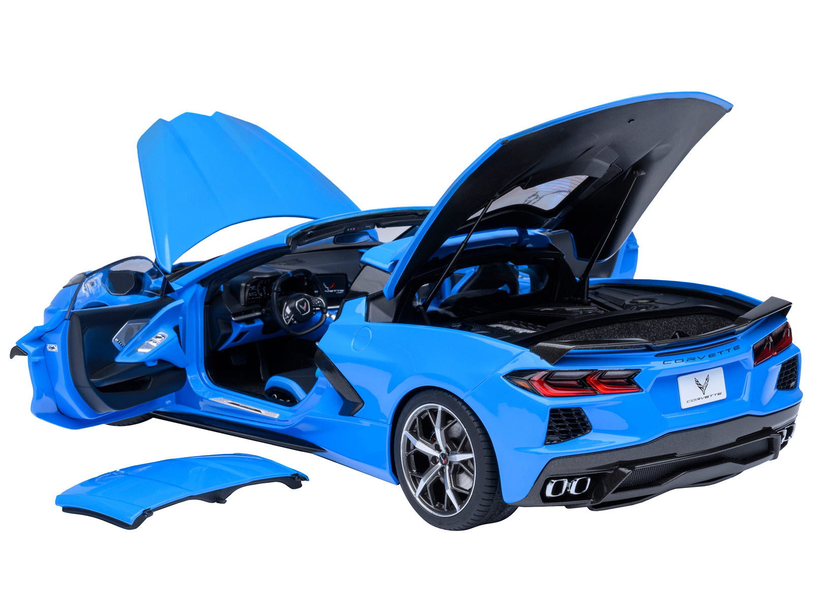 2020 Chevrolet Corvette C8 Stingray Rapid Blue 1/18 Model Car by Autoart - Premium Chevrolet Models from Autoart - Just $284.45! Shop now at Rapidvehicles