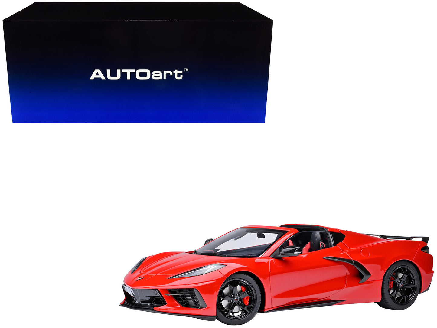 2020 Chevrolet Corvette C8 Stingray Torch Red 1/18 Model Car by